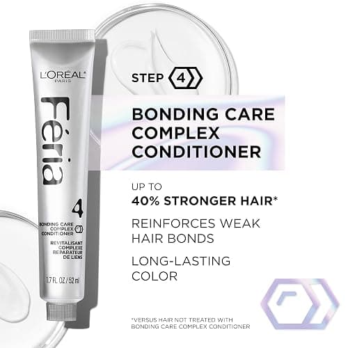 L'Oreal Paris Feria Multi-Faceted Shimmering Permanent Hair Color, B61 Downtown Brown (Hi-Lift Cool Brown), 1 Hair Dye Kit thumbnail 6