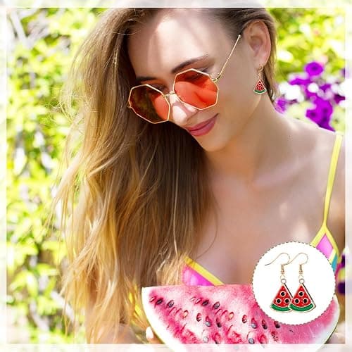 Riceshoot 72 Pairs Holiday Earrings for Women Fall Autumn Halloween Earring Thanksgiving Christmas Earrings Gifts thumbnail 3