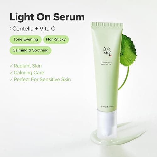 Beauty of Joseon Light On Serum Vitamin C Centella Dark Spot Fine Lines Pigmentation Correcting Serum, Hydrating Moisturizer, Korean Skin Care for Men and Women, 30ml, 1 fl.oz thumbnail 2