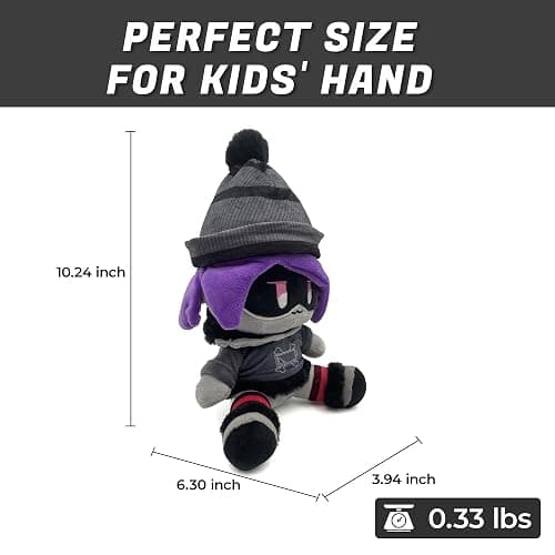 Adenzai: Plush v Toys Plush Doll Cartoon for Fans, Stuffed Doll Gifts Kids Choice Birthday Presents for Kids (Uzi) Cute Halloween Plush Toy thumbnail 3