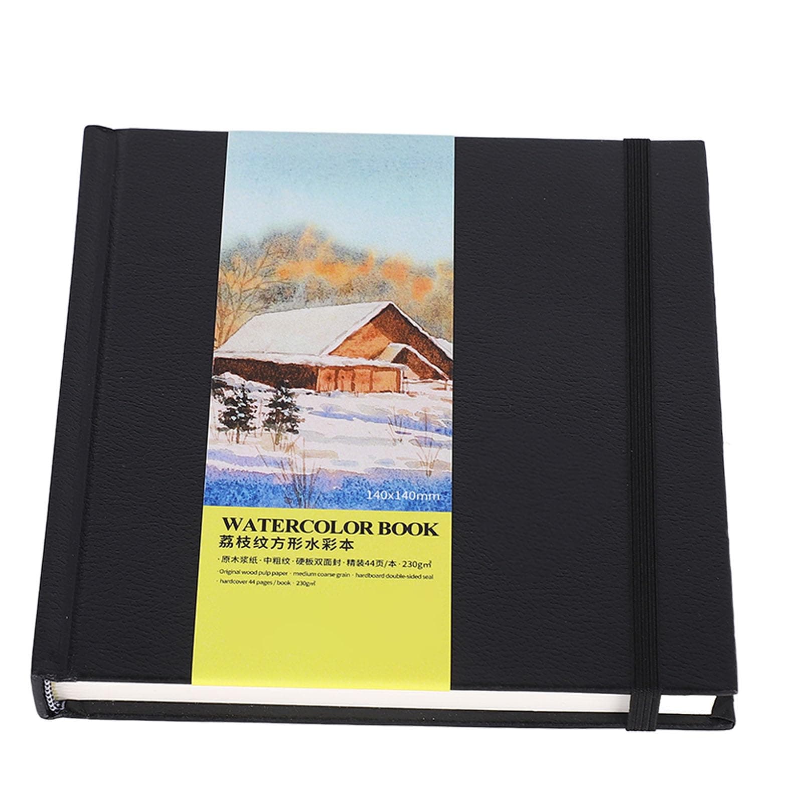 Cuadernos de Bocetos de Acuarela, Diario de Acuarela, Libro de Acuarela, Papel sin ácido, Tapa Dura de Doble Cara, Bloque de Papel de Acuarela para Medios Húmedos y Secos Mixtos - Image 1