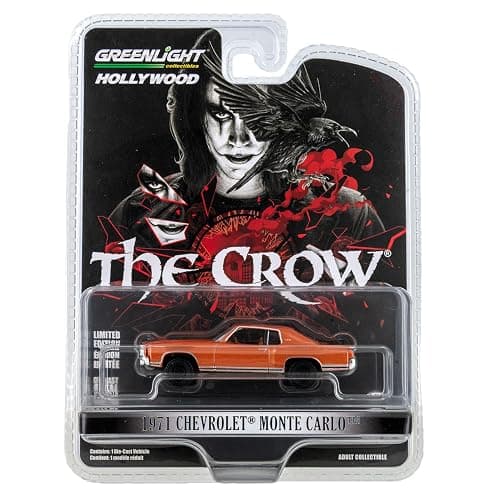 Greenlight Hollywood Series 43 The Crow 1971 Monte Carlo 1:64 Scale - Image 1