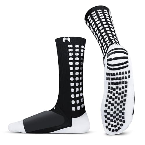 MediCaptain Protective Grip Sock + Pre Cut Sock Sleeve Bundle Pack (Black) thumbnail 2