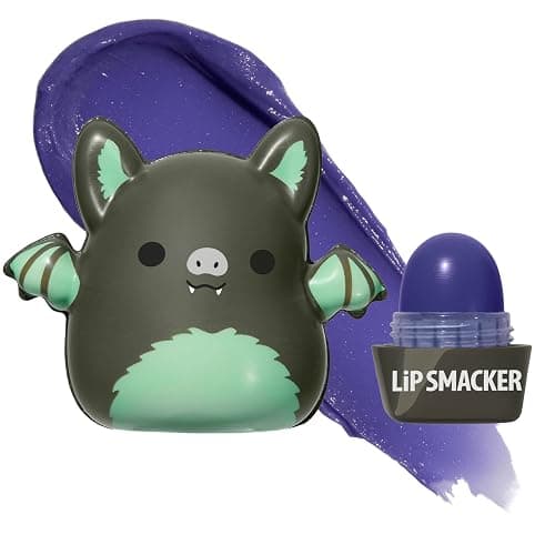 Lip Smacker Squishmallows Moisturizing Lip Balm, Fun Soft Squishy Collectible Top, Blackberry Flavored Hydration - Aldous - Image 1