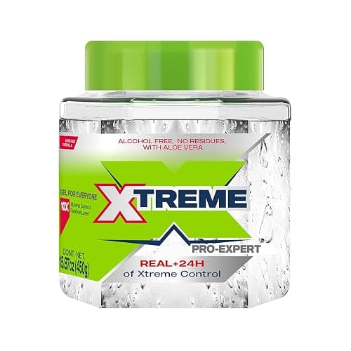 Xtreme Pro-Expert Clear Styling Hair Gel, 15.87 Oz, Pack of 2 | Alcohol Free, 24-Hours Xtreme Control, With Aloe Vera thumbnail 2