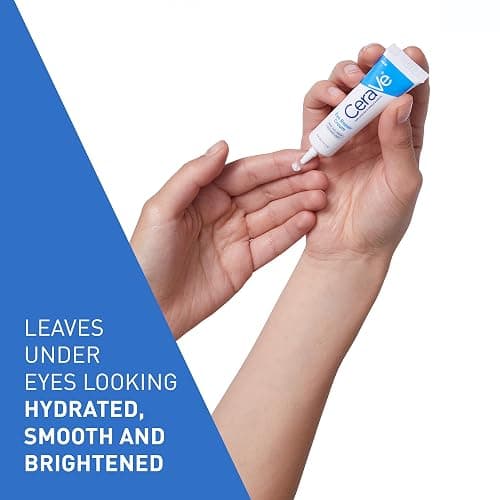 CeraVe Eye Repair Cream With 3 Essential Ceramides, Hyaluronic Acid, MVE Technology, Ultra-Lightweight For Dark Circles, Puffiness, Suitable for Dry, Sensitive, & Eczema-Prone Skin, 14ml thumbnail 4