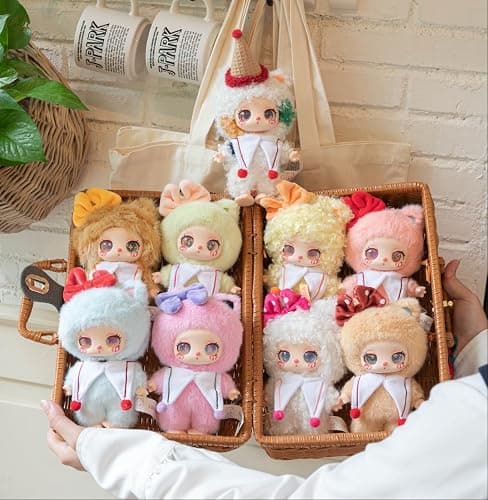 Mystery Fun Liila‘s Lucky Cat Series Blind Box, Adorable Collectible Toys, 6.3IN Hangable Doll with Unique Designs Birthday Gifts for Adults, 8PCS (No Repeat Doll) thumbnail 2