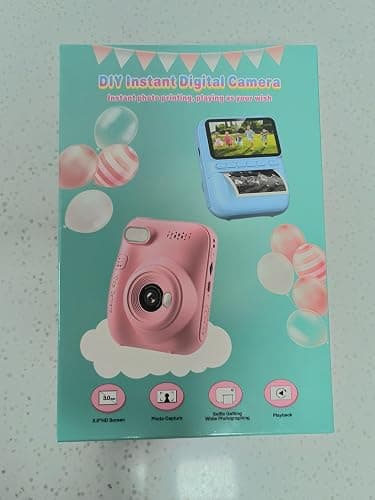 Kids Camera Instant Print, Holiday Birthday Easter Gifts for Girls and Boys 5-7,Video Digital Kid Photo Camera with 3 Rolls Print Paper, Toddler Toys for 3-12 Years Old (Purple) thumbnail 8