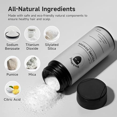 Texture Powder for Men, Easy to Apply - Instantly Adds Texture & Volume, All-Natural Ingredients, Strong Hold, Hair Powder for Men (Pack of 3) thumbnail 5
