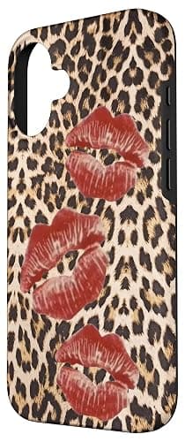 Cheetah print kiss Case for iPhone 16 thumbnail 2