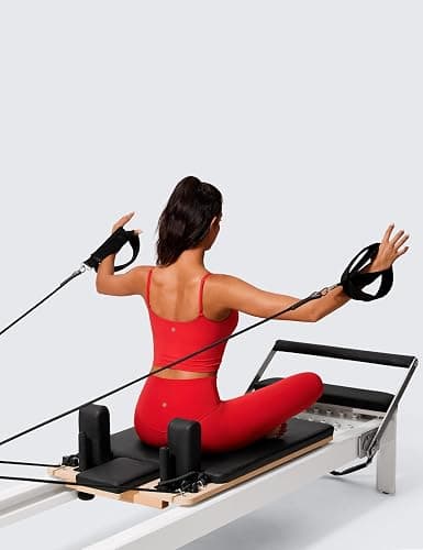 CRZ YOGA Butterlift Scoop Neck Crop Tank Tops for Women - Longline U Back Adjustable Straps Workout Sports Bras thumbnail 4