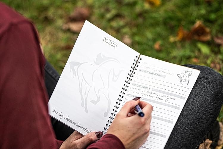 Horseback Riding Journal – Track Lessons, Goals & Progress | Equestrian Training Logbook for Girls, Women & Horse Lovers – 100 Pages, Spiral Bound, Perfect Horse Gift thumbnail 2