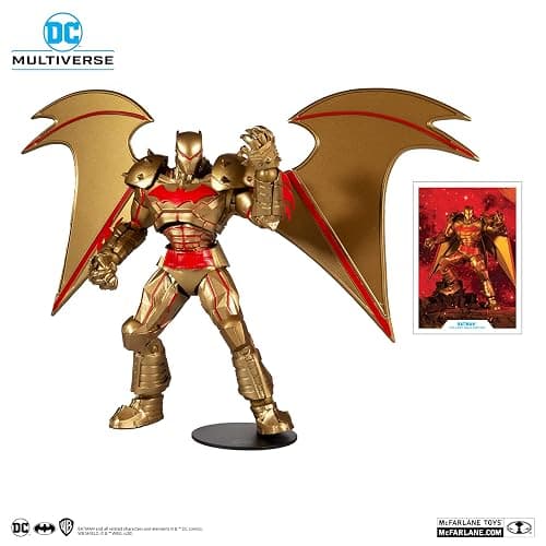 McFarlane Toys DC Multiverse Hellbat Gold Edition 7" Action Figure thumbnail 4
