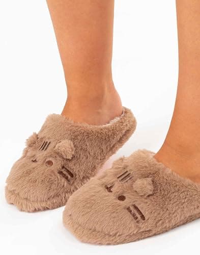 Pusheen Womens Slippers Adults Teens Cat NAH or Plush House Shoes thumbnail 5