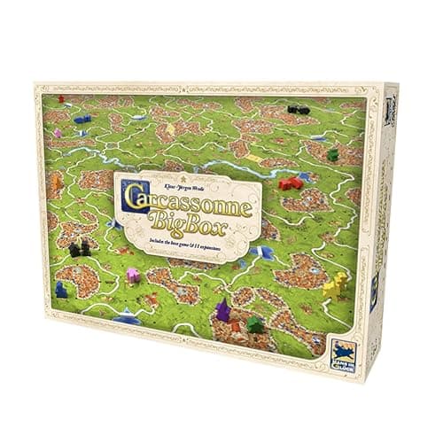 Carcassonne Big Box Board Game (2025 Edition) | Complete Tile Placement Strategy Game with 11 Expansions & Base, Family Fun for Kids & Adults, Ages 7+, 2-6 Players, 30 Mins thumbnail 2
