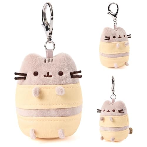 GUND Pusheen Tropical Vacation 3-Inch Surprise Plush (UNbox 1 of 8 Styles) | Blind Bag Mystery Unboxing Inspires Fun Beach Roleplay Adventures; Includes One Random 3.5-Inch Stuffed Keychain Bag Charm thumbnail 4