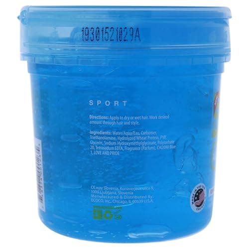 Nvey Eco Styling Gel, Sport, Clean Scent, 16 Fl Oz thumbnail 2