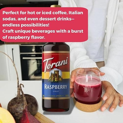 Jimoco® Syrup Pump Dispenser + Torani® Raspberry Syrup, 25.4 oz - Coffee Syrup Pump & Flavoring Bundle thumbnail 4