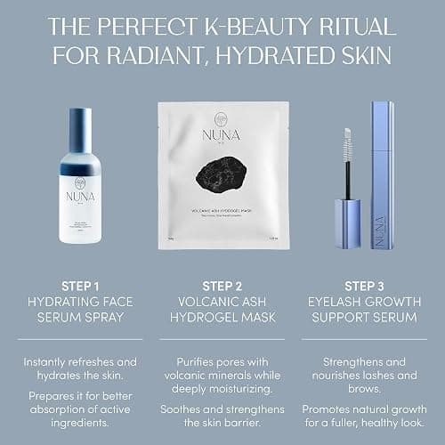 NUNA Eyelash Growth Support Serum 6ml – Eye Lash and Eyebrow Enhancing Serum for Women & Men with Biotin - Korean Multi Peptide & Natural Extracts – Promotes Fuller and Longer Lashes - 6 Month Supply thumbnail 8