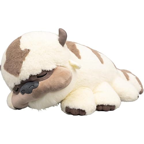 Jazwares Avatar: The Last Airbender Sleeping Appa - 18-Inch Plush with Special Embroidery - Image 1
