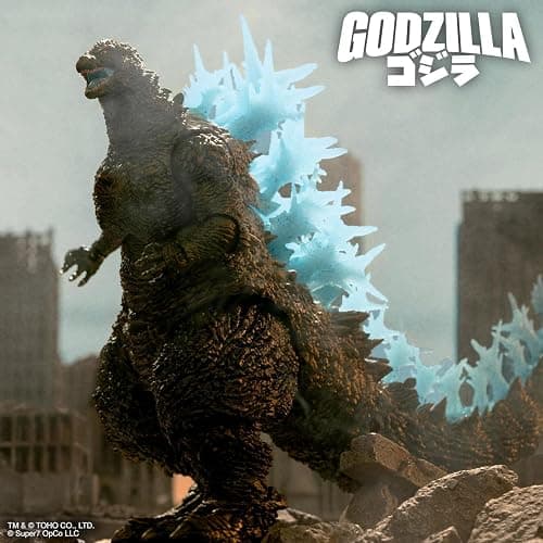 Super7 ULTIMATES! Toho Godzilla Minus One (Charging) Figure - 8" Toho Godzilla Action Figure Kaiju - Classic Movie Monster Fans Collectibles & Retro Toys- Movie Model for Collectors & Display Figurine - ULTIMATE! - Minus One Charging thumbnail 3