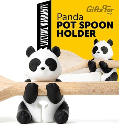 Panda Spoon Holder for Pot  - Image 1