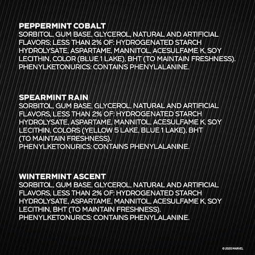 5 GUM Peppermint Cobalt, Spearmint Rain, Wintermint Ascent Sugar-Free Chewing Gum Variety Pack, 15 Packs, WRIGLEY'S 15 Stick thumbnail 3