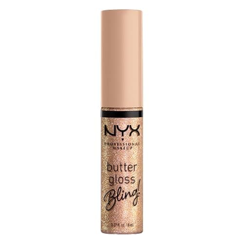 NYX PROFESSIONAL MAKEUP Butter Gloss Bling Lip Gloss, Non Sticky and Shiny Vegan Lip Makeup - Bring The Bling thumbnail 7