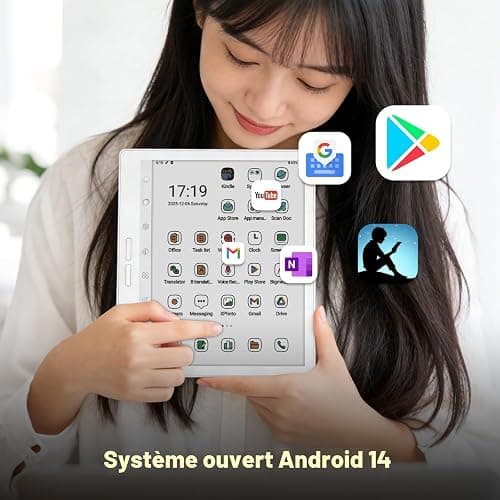 Bigme 7 inch Color Eink Tablet eBook Reader 4G 64G Digital Notepad thumbnail 3