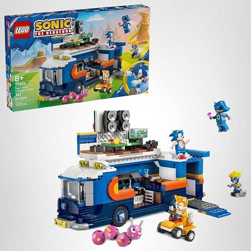 LEGO Sonic the Hedgehog Team Sonic Command Truck Building Toy - Pretend Play Vehicle W/5 Figures for Boys & Girls, Ages 8+ - Toy Building Blocks for Kids - Gift Idea for Birthdays - 77006 thumbnail 7