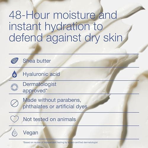 Bath & Body Works Lavender Vanilla Aromatherapy Body Cream, Ultimate Hydration Moisturizer with Shea Butter & Hyaluronic Acid for Dry Skin, 8 fl oz - 2 Pack thumbnail 4