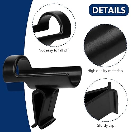 Shupakul Bucket Rod Holder - Durable Ice Fishing Pole Rack for Almost Any Ice Rods on Your Bucket (Black) thumbnail 3