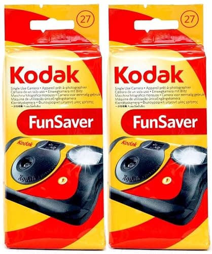 2 X FunSaver Disposable Camera with Flash 800 ISO thumbnail 2