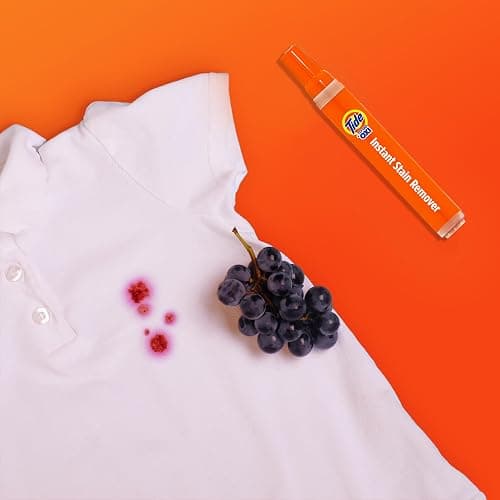 Tide To Go Instant Stain Remover, Tide Pen Stain Remover for Clothes, Instant Stain Remover Pen & Spot Cleaner, Portable & Travel-Friendly, Works on Food & Drink Stains, 1 Count Pack thumbnail 7