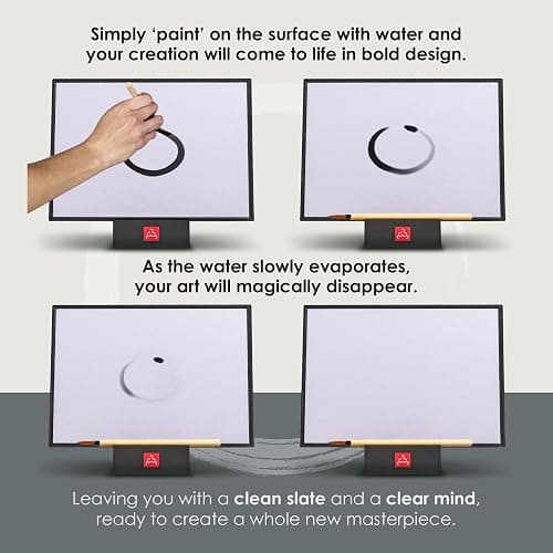 Buddha Board – The Original Water Painting Board for Mindfulness & Creativity – Unique Gift for Artists, Adults & Kids – Mess-Free Zen Art Supplies thumbnail 8
