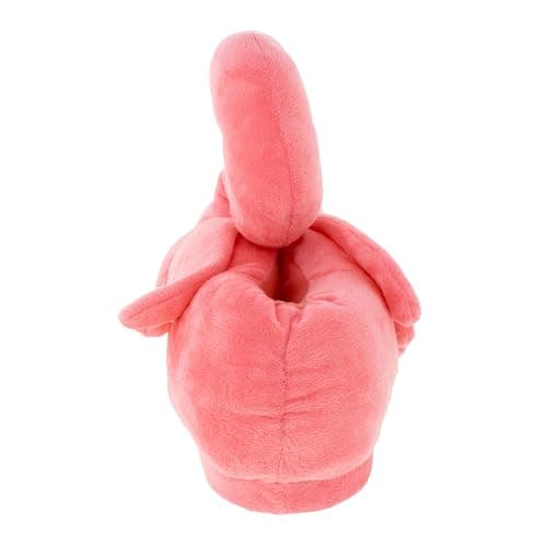 Happy Feet Animal Slippers for Adults and Kids, Cozy and Comfortable, Sturdy Rubber Soles, Thick 1-Inch Memory Foam Footbed, Non-Skid Bottoms, Plush Velvety Material Slippers, As Seen on Shark Tank thumbnail 3