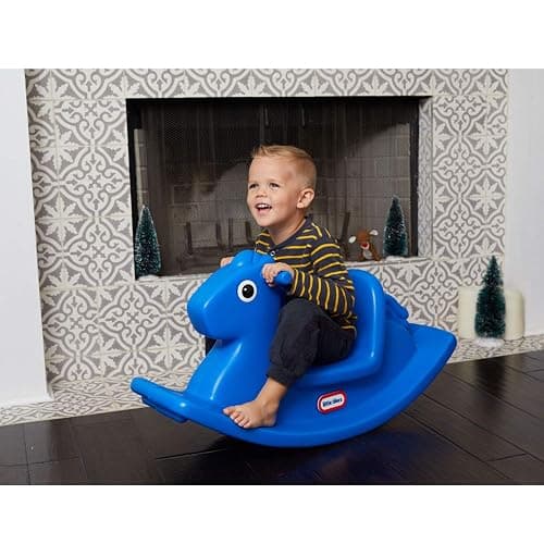 Little Tikes Rocking Horse Blue Small thumbnail 2