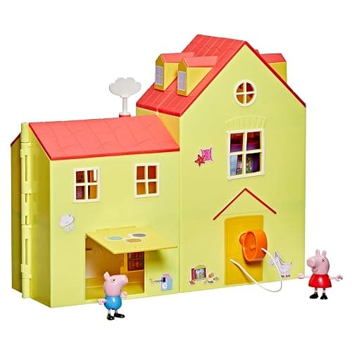 PEPPA PIG Peppa's Big Family House Playset with 3 Figures, 11 Accessories, 2025 Version with Baby Evie, Preschool Toys for Girls and Boys 3 and Up thumbnail 11