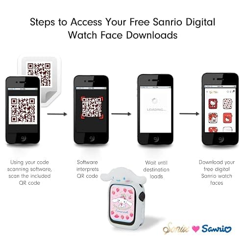 Sonix x Sanrio Apple Watch Cover | Bumper Case for Apple Watch | Protective Silicone Cover | Fits 38mm/40mm/41mm | Cinnamoroll - White thumbnail 7
