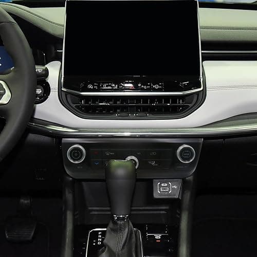 sumaikeji Fits for Jeep Compass 2022-2025 Headlight Air Conditioner Knob Trim Auto Parts(Compass,Silver) thumbnail 6