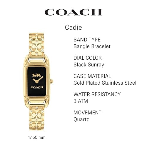 Coach Cadie Women's Watch - Timeless and Aesthetic - Designed for Every Occasion - Water Resistant - Gift for Her thumbnail 4