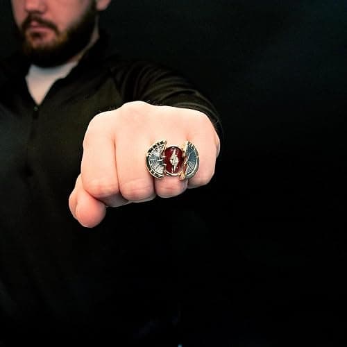 DC Comics The Flash Movie Slide Open Replica Ring thumbnail 5