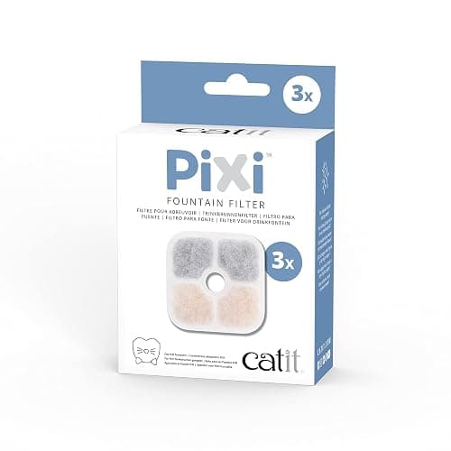 Catit Pixi 43721 Lot de 3 filtres de Rechange pour Fontaine à Eau Catit Pixi - Image 1