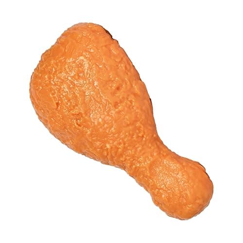 Toymendous Squishy Fried Chicken - Squish Toy - Ages 3+ - Image 1
