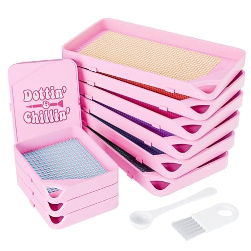  Interlocking Diamond Art Trays - Image 1