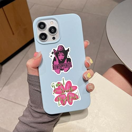 50PCS Chappell Singer Roan Stickers,Water Bottle Stickers Waterproof Vinyl Decals, Singer Stickers for Laptop, Phone, Journal, Skateboard, Guitar, Bike (a) thumbnail 2