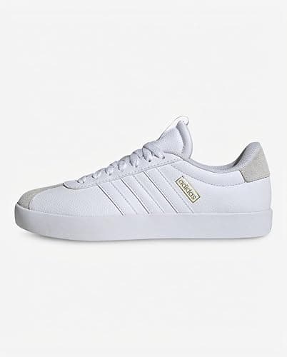 adidas Women's VL Court 3.0 Sneakers | Casual Shoes, Skateboarding-Inspired, Low-Cut, T-Toe, Lace Closure, Lightweight Cushioning, Standard Fit, For Everyday Wear thumbnail 10