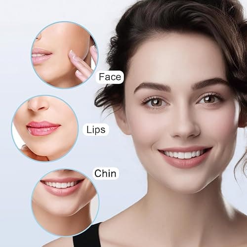 Facial Hair Removal for Women, Electric Painless Facial Hair Remover for Face, Lip, Chin with USB Rechargeable thumbnail 4