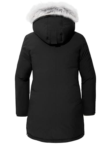 wantdo Plus Size Winter Coats for Women Thick Parka Jacket with Hood thumbnail 2
