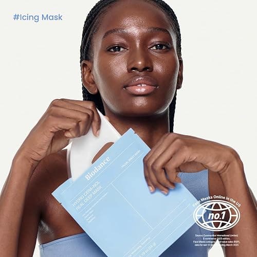 BIODANCE Hydro Cera-nol Real Deep Mask, Overnight Hydrogel Mask, Hydrating Facial Mask For Sensitive Skin, Redness Reducing & Quick Soothing Effect, 1.19oz(34g) x 4ea thumbnail 2